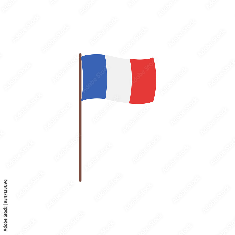 This is the French object. Could be used for French National Day, July 14, Bastille Day This is the French object. Could be used for French National Day, July 14, Bastille Day