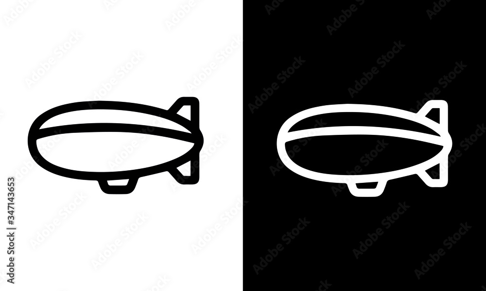 Fototapeta premium Media Icons vector design black and white 