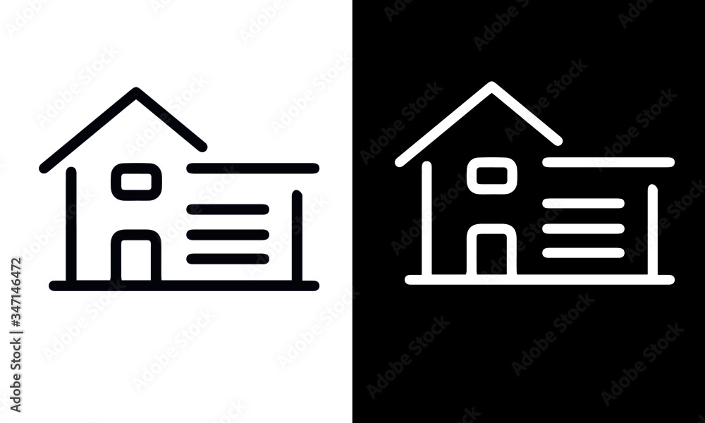 Mortgage Icons vector design black and white Mortgage Icons vector design black and white