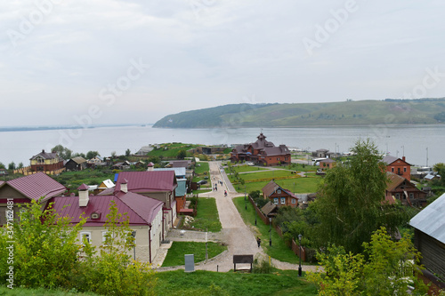 Sviyazhsk view from the mountain.