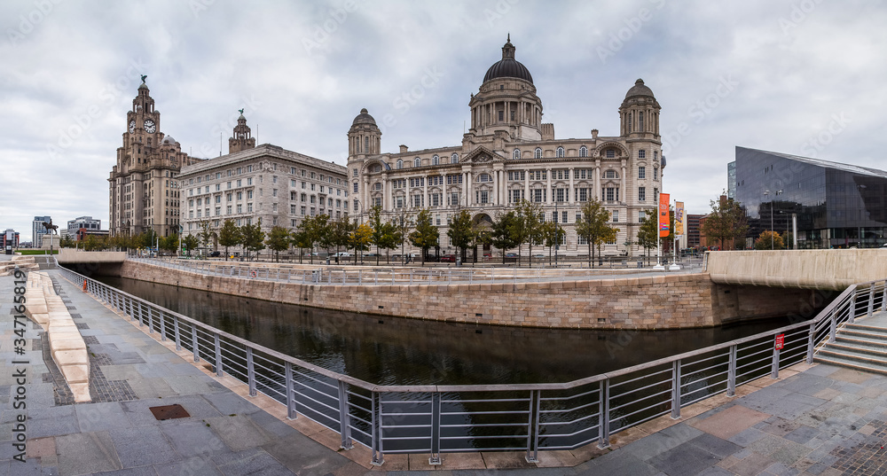 Obraz premium Three Graces panorama