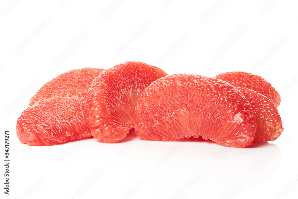 Pomelo or Grapefruit has a sweet taste, planted in Asia