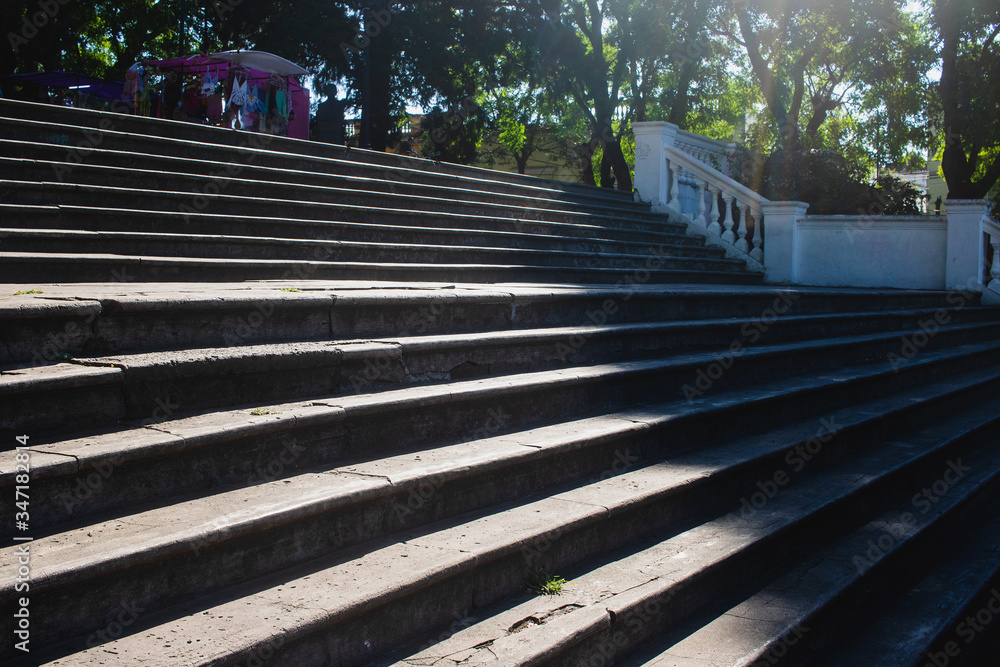 steps in the park