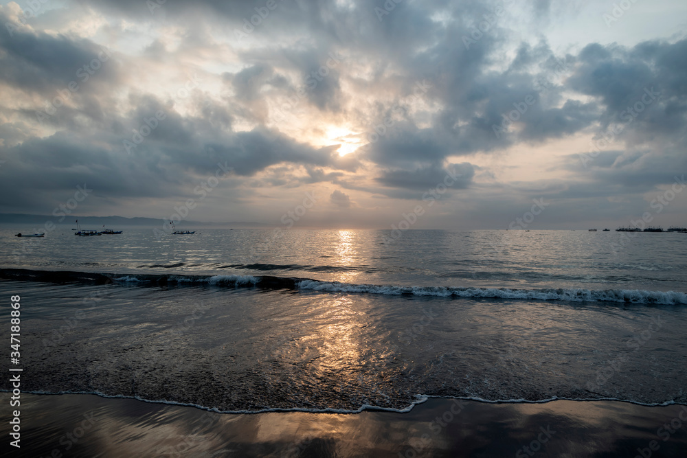 sunset at the beach sunset at the beach