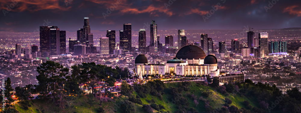 Obraz premium Los Angeles Griffith Observatory
