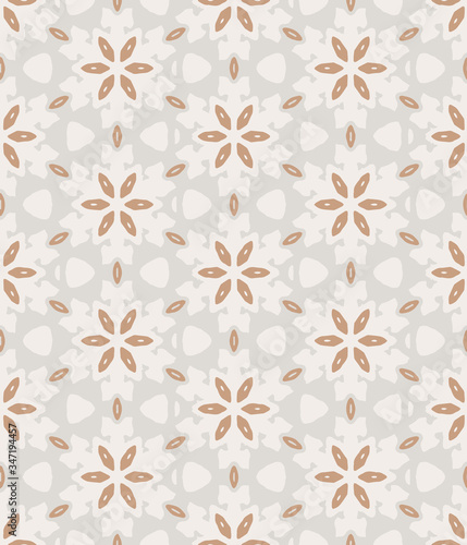 Abstract floral seamless vector pattern background in pastel colors for fabric, wallpaper, scrapbooking projects.