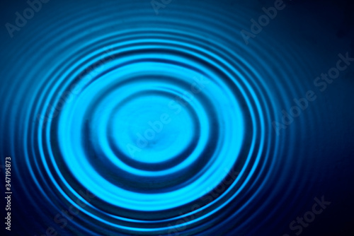 Circles on the water. background image