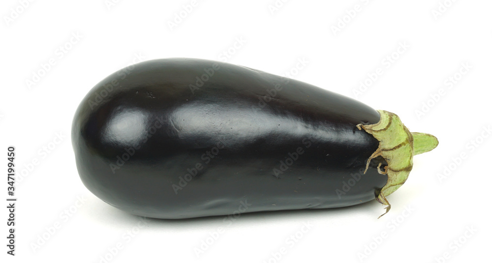 Eggplant - Aubergine isolated on white background
