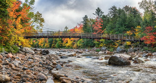 Photography Autumn in the mountains of New Hampshire White Mountains on the Kancamagus Highw