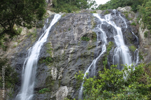Klong Lan waterfall in Klong Lan national park at Kamphaeng Phet, Thailand  © pantkmutt