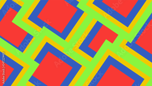 Abstract geometric background features vibrant various colorful hues, backdrop background for banner, poster, ads, covering and wallpaper design