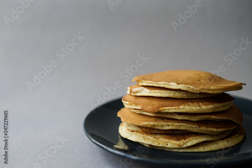 Pancakes on the plate