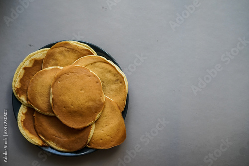 pancakes on plate