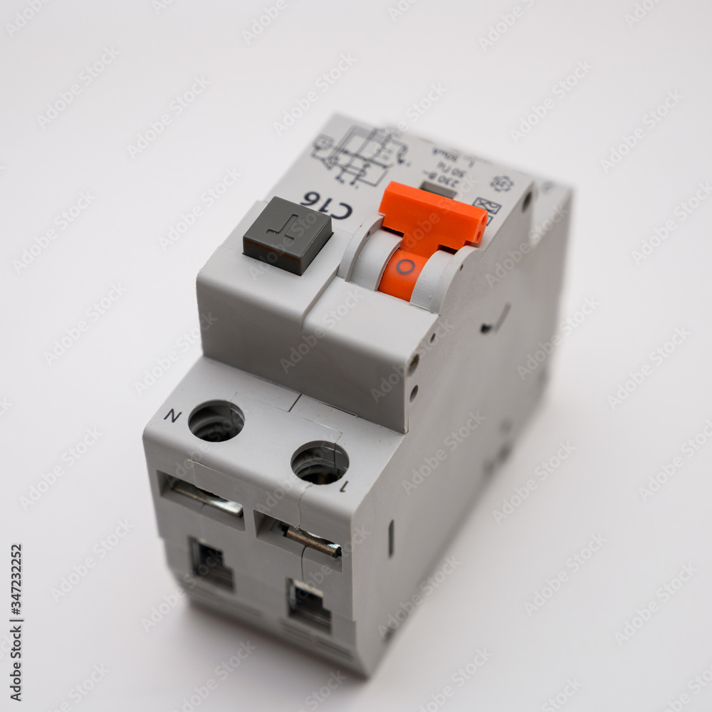 Photo of spare parts of the new electrical switch Photo of spare parts of the new electrical switch