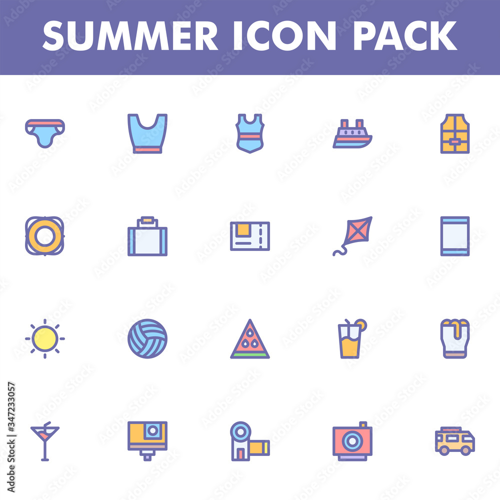 Summer icon pack isolated on white background. for your web site design, logo, app, UI. Vector graphics illustration and editable stroke. EPS 10. Summer icon pack isolated on white background. for your web site design, logo, app, UI. Vector graphics illustration and editable stroke. EPS 10.