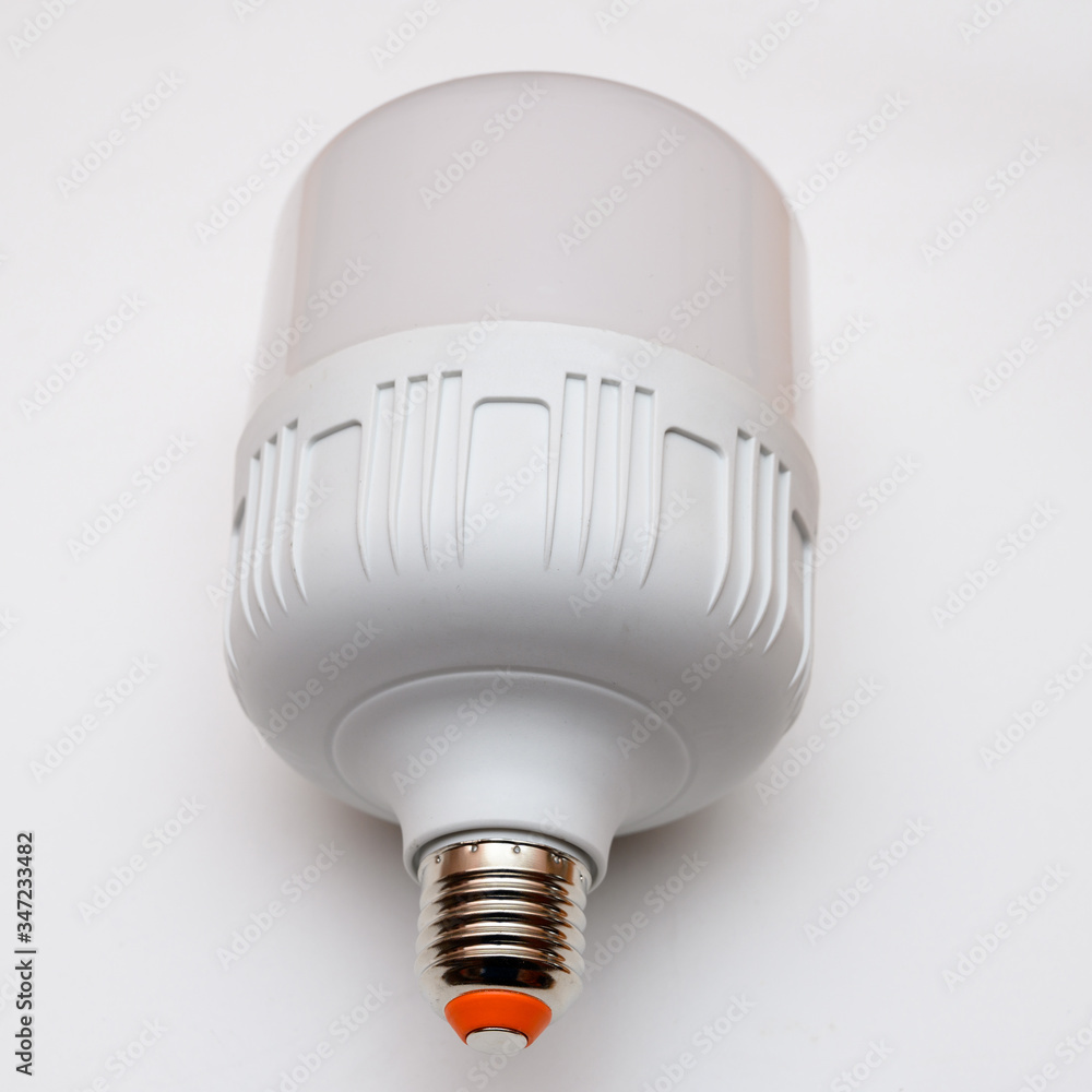 Photo of spare parts for a new electric lamp Photo of spare parts for a new electric lamp
