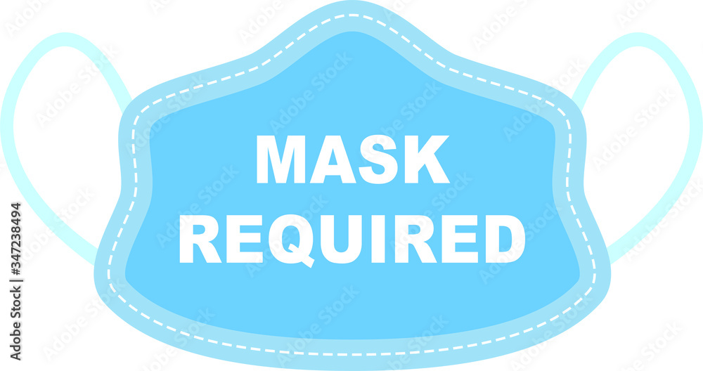 Coronavirus Pandemic Medical Mask sign COVID-19 prevention. Wear a mask ...