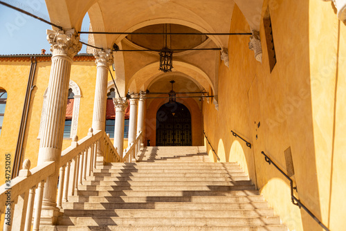 The Town Hall Square Staircase of Honour in Ferrara, Italy © Enrico Della Pietra