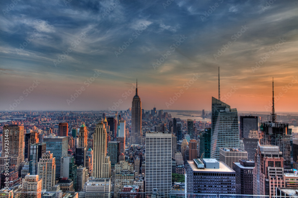 Fototapeta premium Sunset Twilight Empire