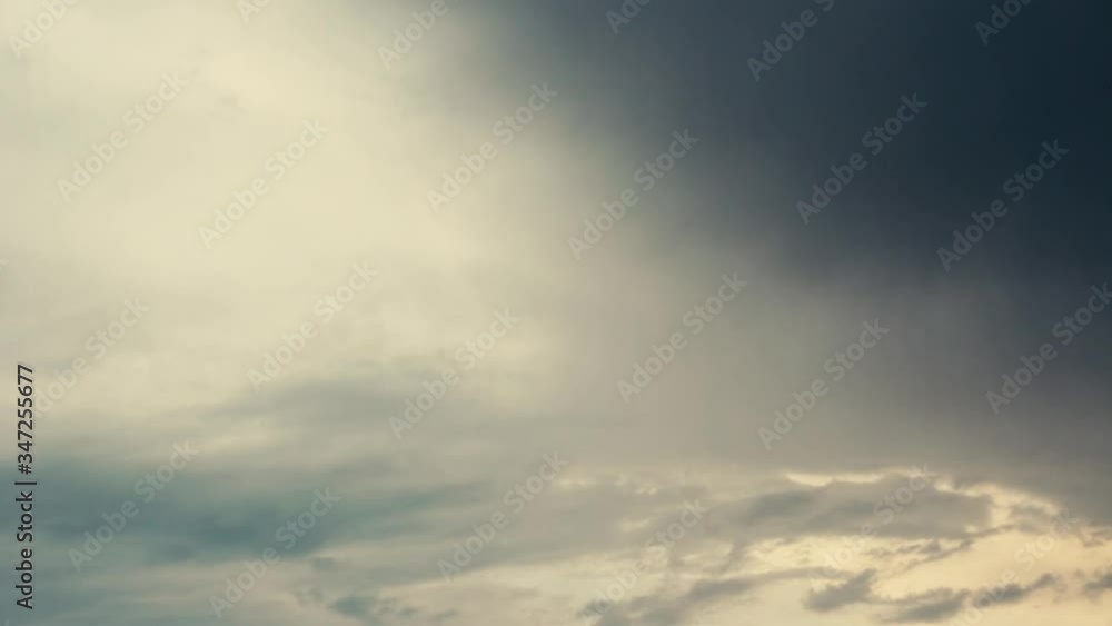 Clouds in the sky in the rain and after the rain. Accelerated video. Timelapse Clouds in the sky in the rain and after the rain. Accelerated video. Timelapse