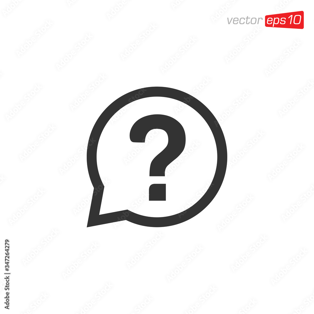 Question Symbol Icon Design Vector Question Symbol Icon Design Vector