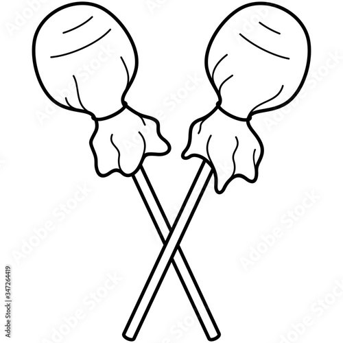 Sweet lollipops