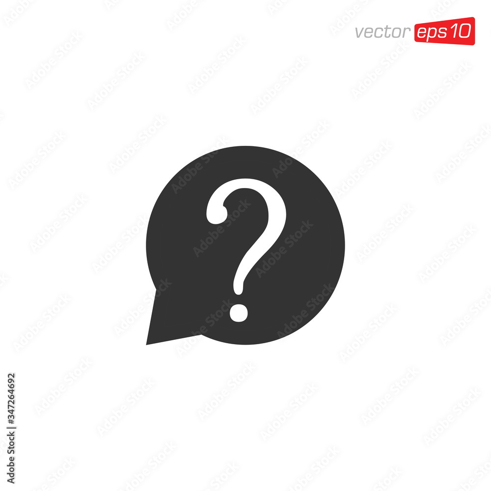 Question Symbol Icon Design Vector Question Symbol Icon Design Vector