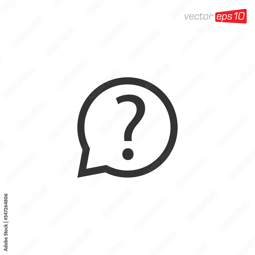 Question Symbol Icon Design Vector Question Symbol Icon Design Vector