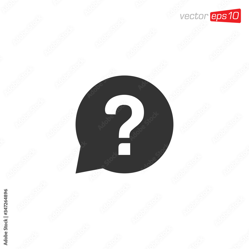 Question Symbol Icon Design Vector Question Symbol Icon Design Vector