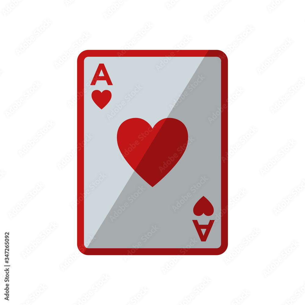 poker card icon design vector template poker card icon design vector template