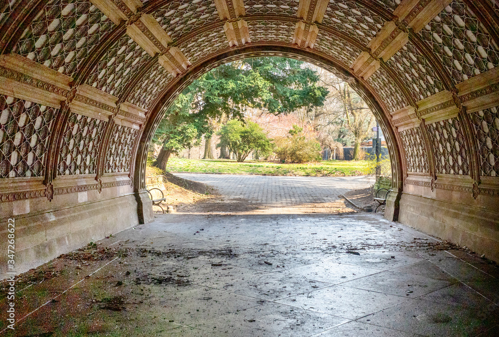 Obraz premium Historic Archway in Prospect Park, Brooklyn, New York
