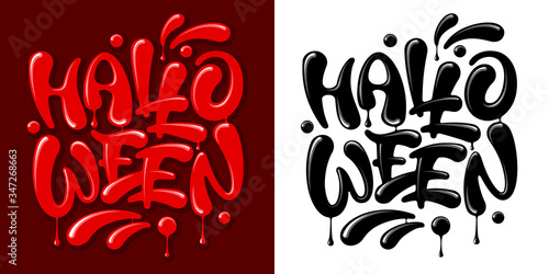 Halloween Lettering