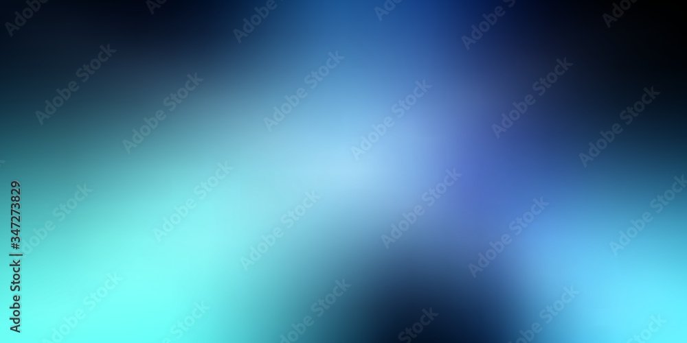 Dark BLUE vector abstract blurred background. Creative illustration in halftone style with gradient. Completely new design for your business.