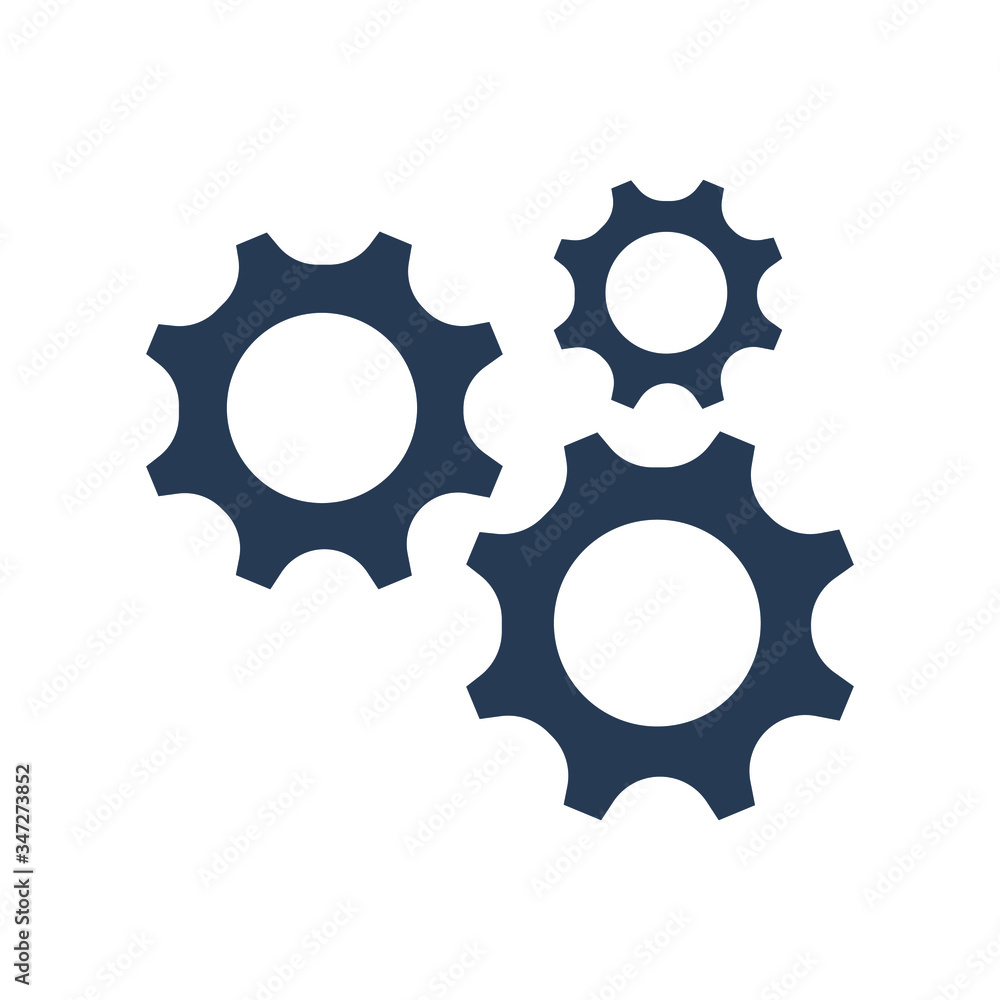 Configuration, gear icon Configuration, gear icon