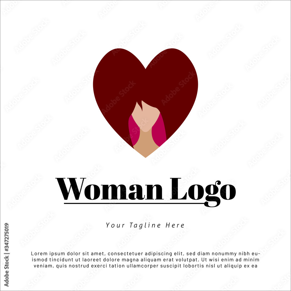 Logo Template Beauty woman