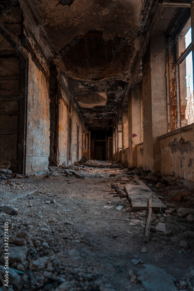 old abandoned house