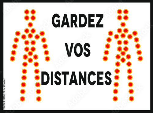 gardez vos distances