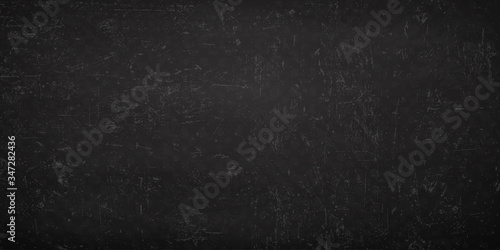 Chalkboard background, black dirty chalkboard texture – vector for stock