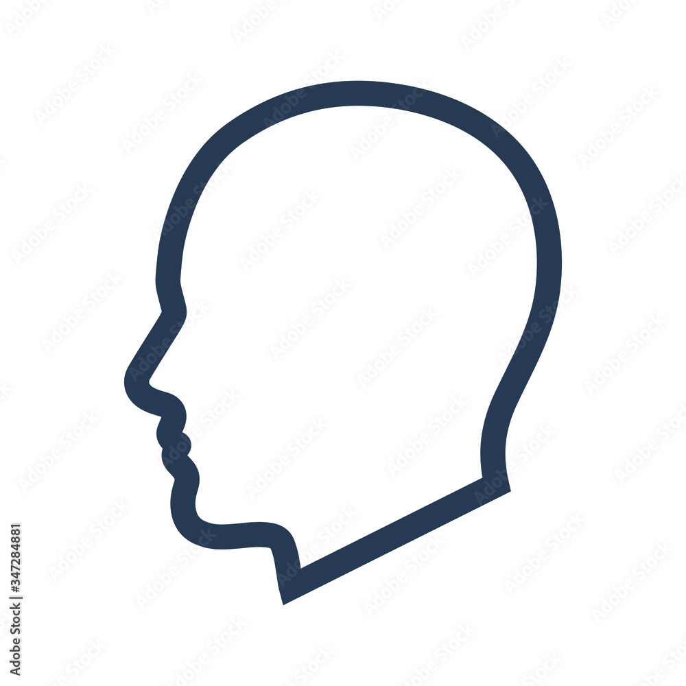 Man head icon Man head icon
