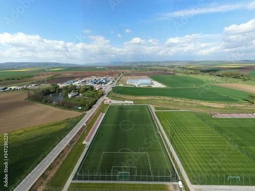 Fields in Romania