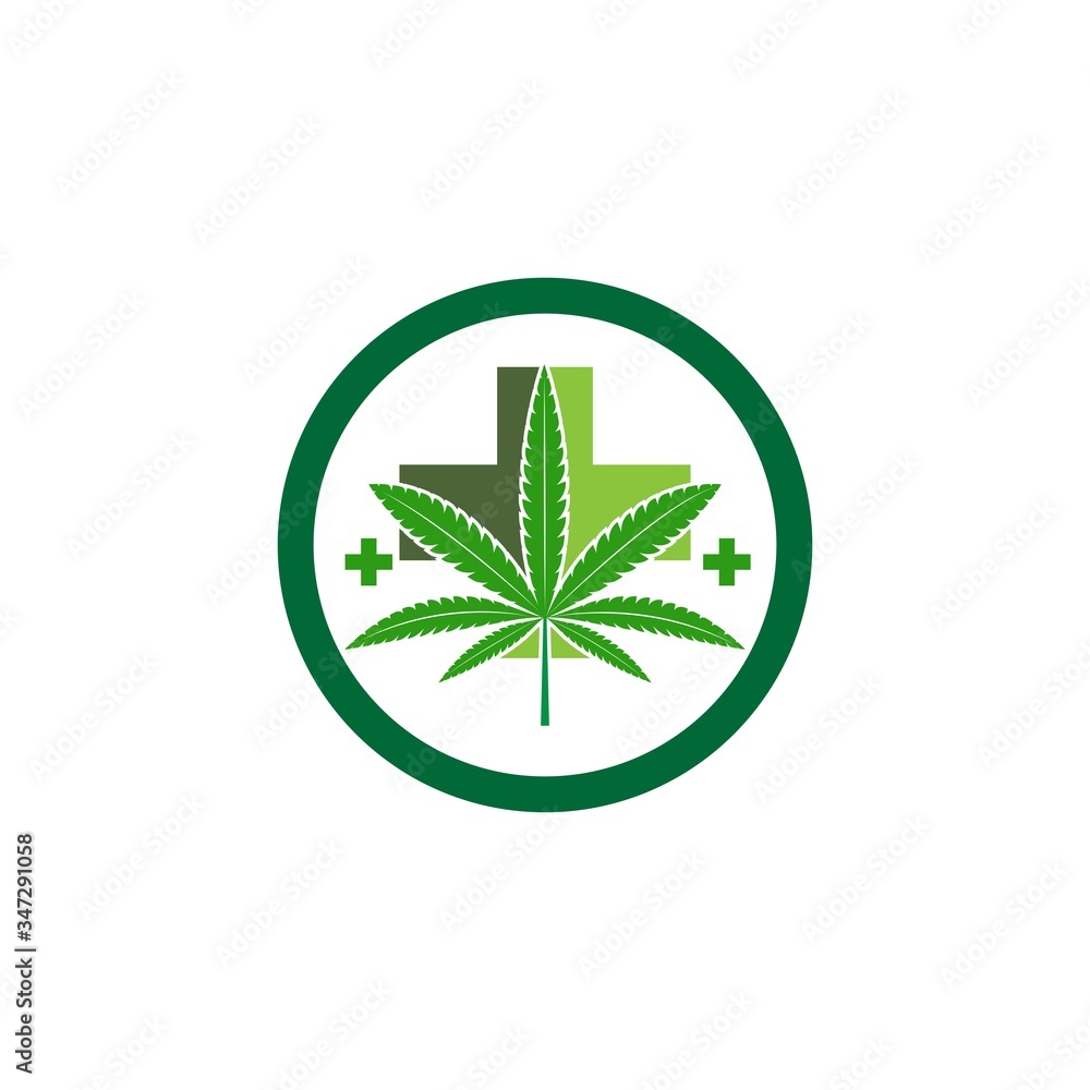 canabis leaf logo canabis leaf logo