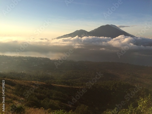 Sunrise in the mountains