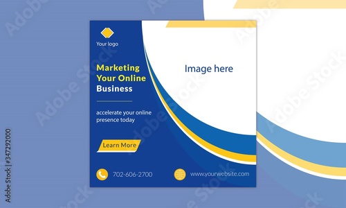 social ads banner design