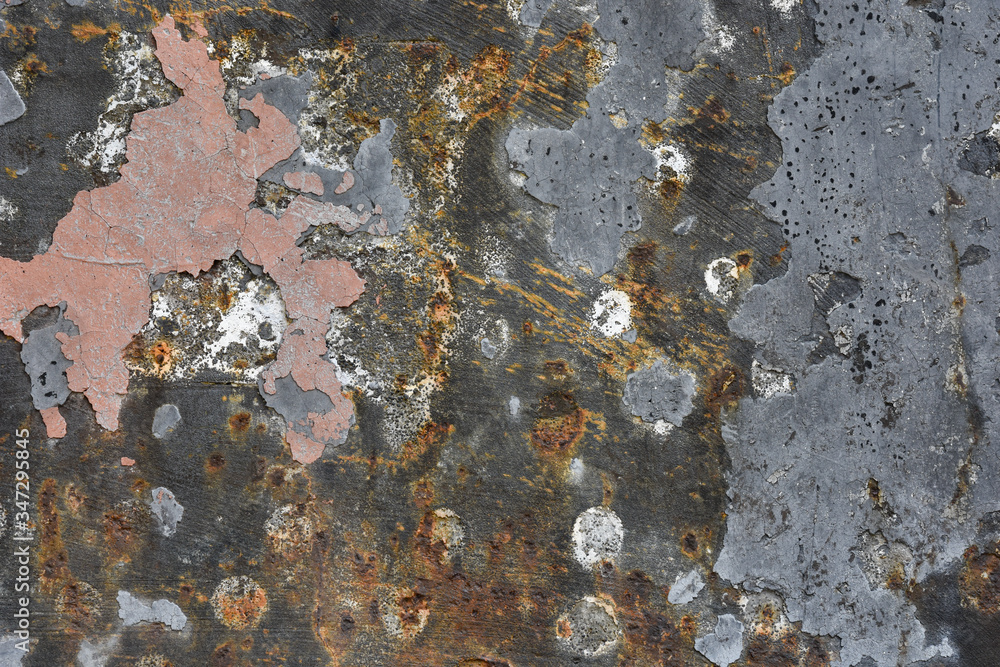 Rusty metal surface