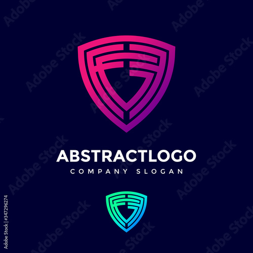Free Download Unique Shape Letter Logo FG vector elegant trendy icon design template - GFXLoad