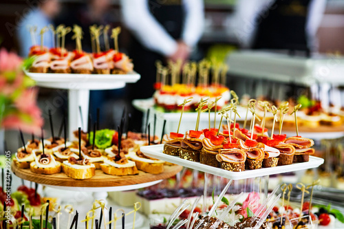 Light snacks before the banquet.