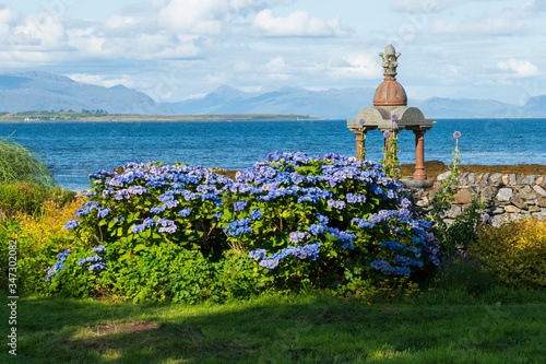 Öffentlicher Park in Broadford, an der Küste der Isle of Skye photo