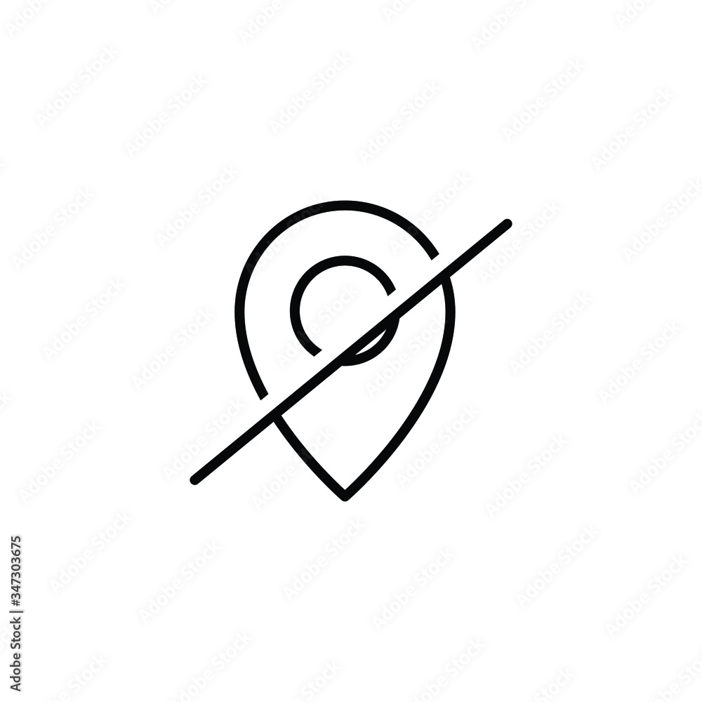 pinned location flat icon vector logo design trendy illustration signage symbol graphic simple pinned location flat icon vector logo design trendy illustration signage symbol graphic simple