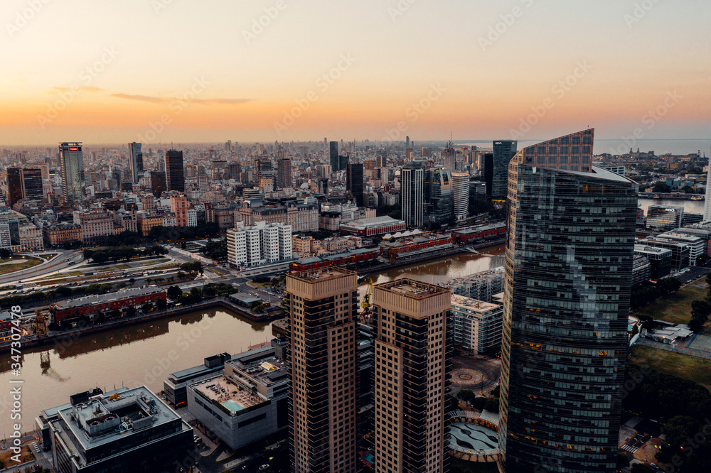 Obraz premium Puerto Madero, Buenos Aires Argentina