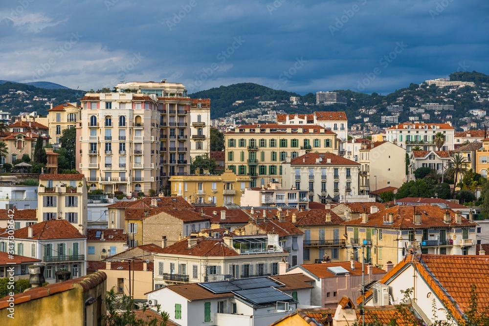 view of the city of Cannes 